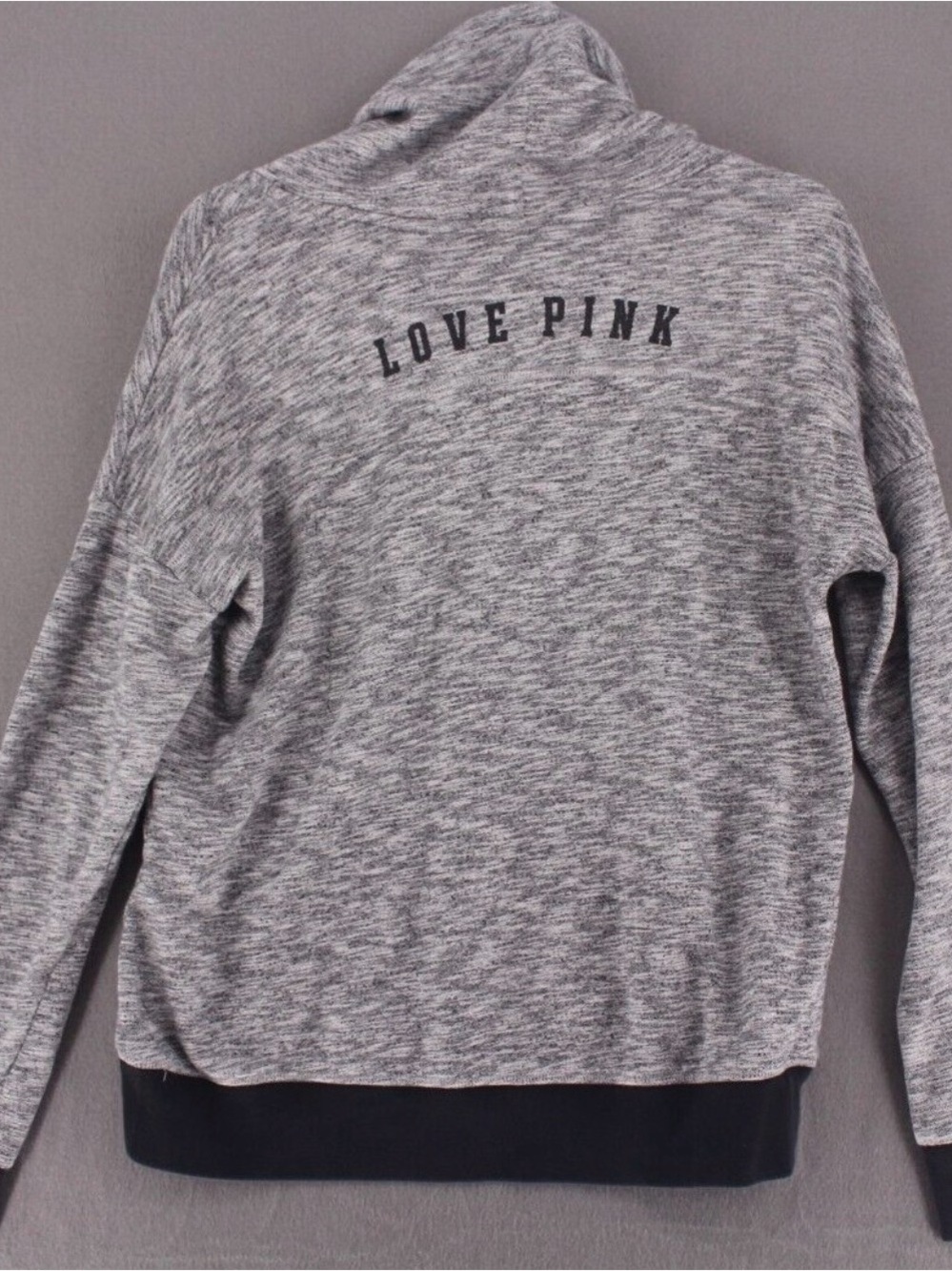 PINK Victoria's Secret cowl neck sweatshirt - Picture 2 of 4
